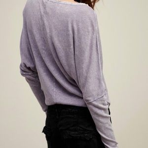 Free People Santa Cruz Henley Top
